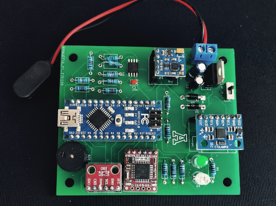Flight computer Leo v1.0 PCB